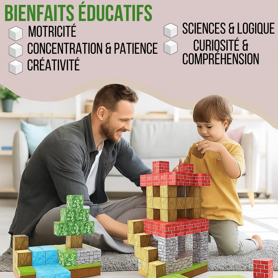 Cubino™ - Blocs magnétiques de construction